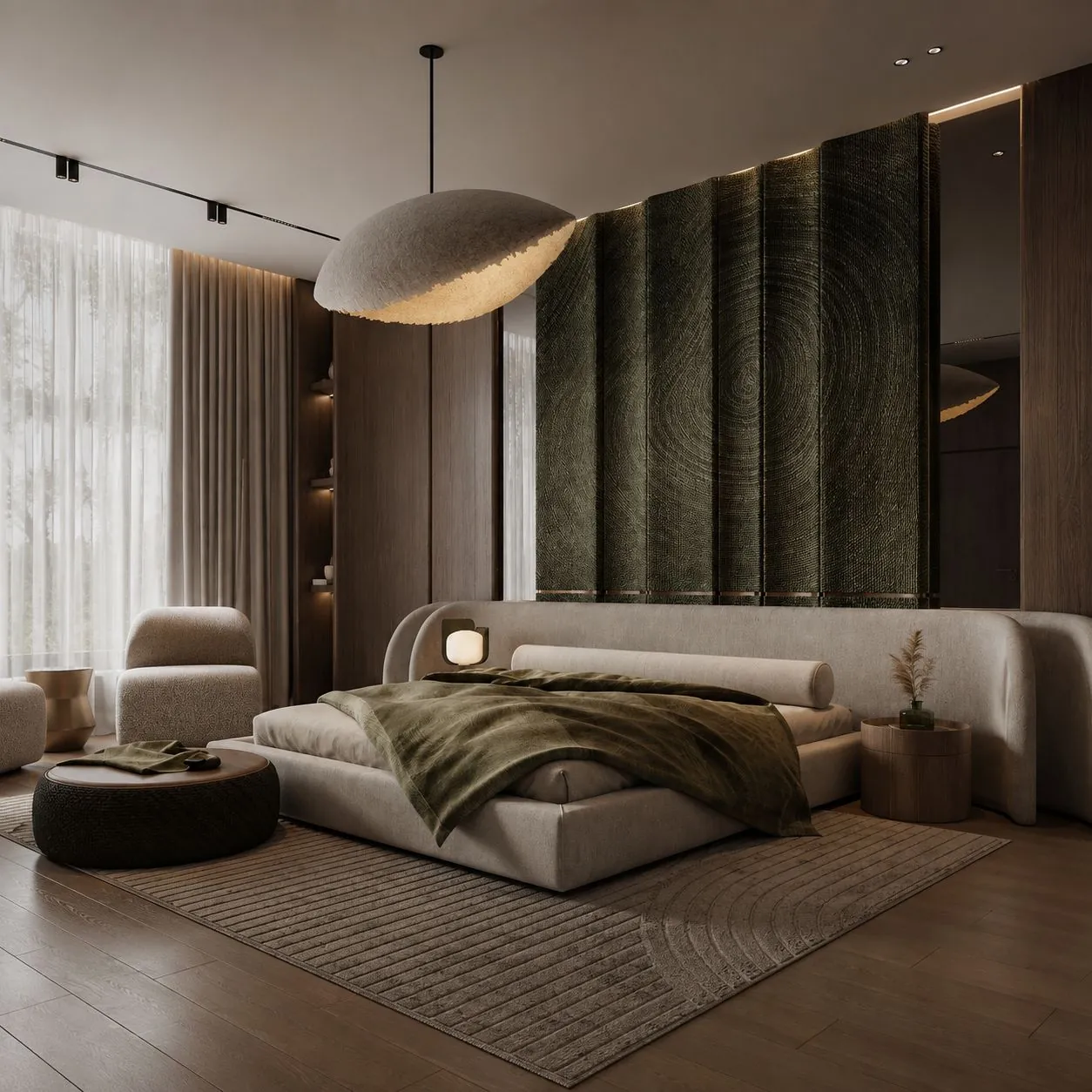 AFM Township guest bedroom interior direction